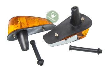 Pisca Piscão Completo Mexicano Par Laranja 113953041cyl 113953042cyl | Fusca 1949-96 SKU: 113953041CYL 113953042CYL